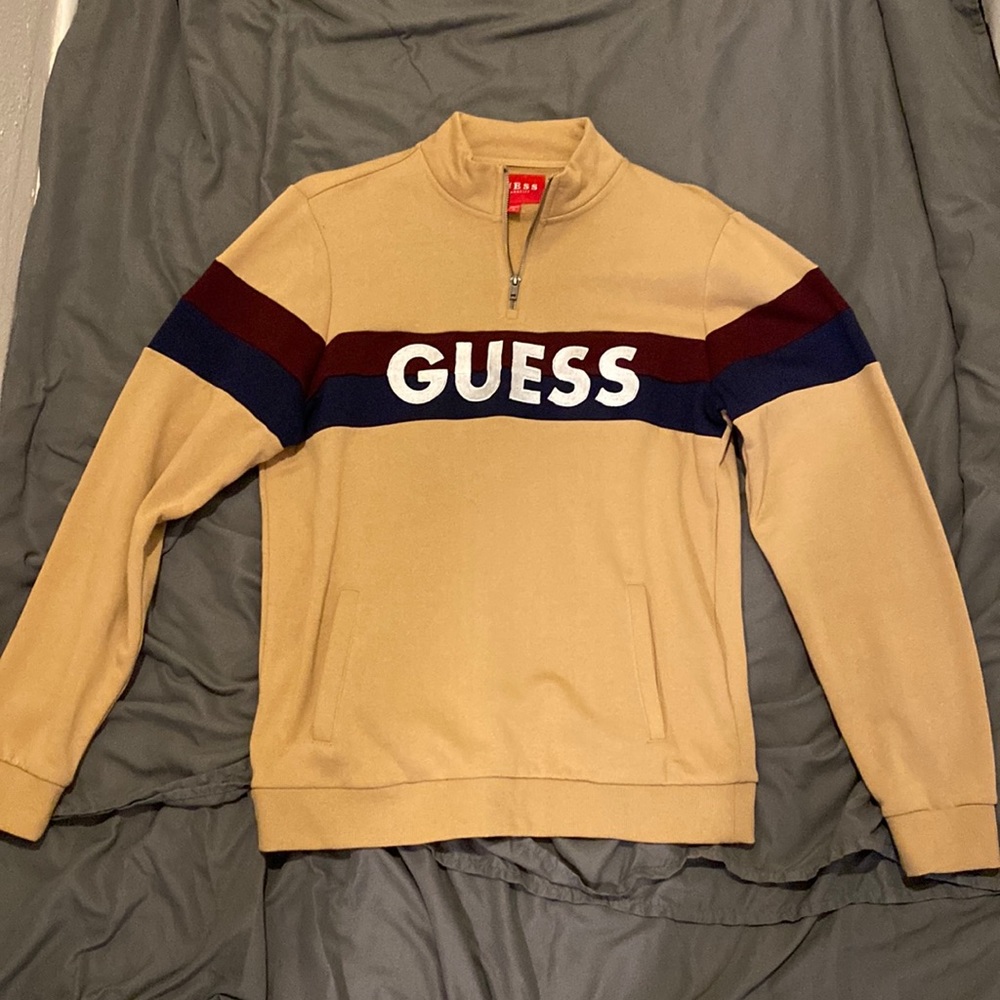Guess quarter zip